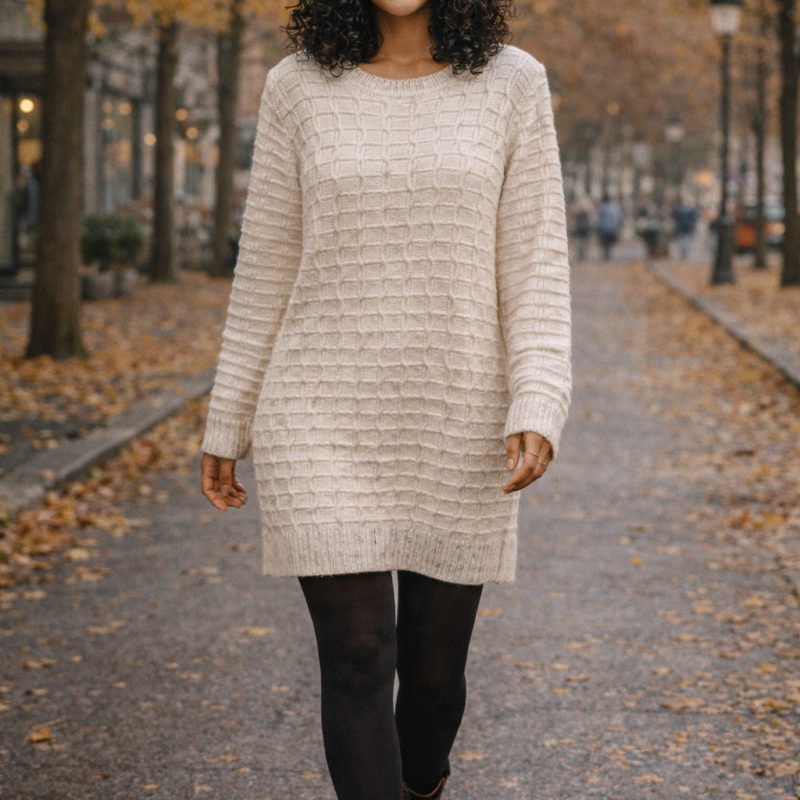 تونیک بافت کرمی